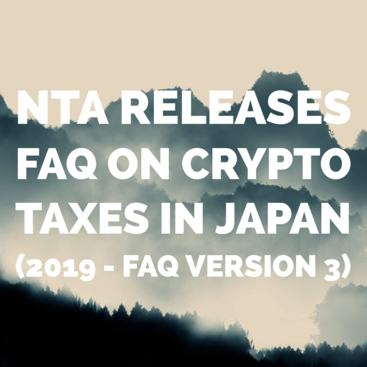 NTA Crypto Tax FAQ 2019 (FAQ Version 3)